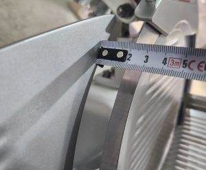 Nantsune HBA-2YS Frozen Meat Slicer|Bench Top Slicers|Barnco