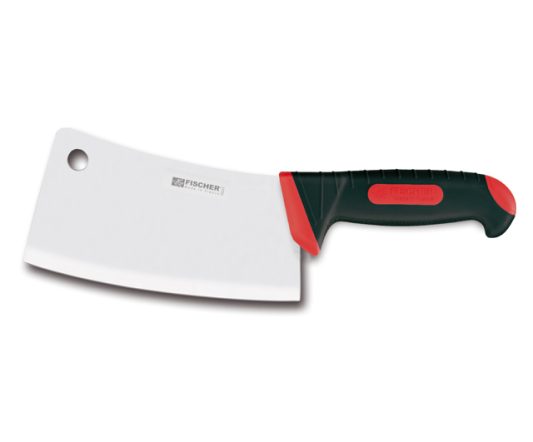 Fischer-Bargoin Stainless Butcher's Cleaver 22cm (8.5")|Choppers/Cleavers|Barnco