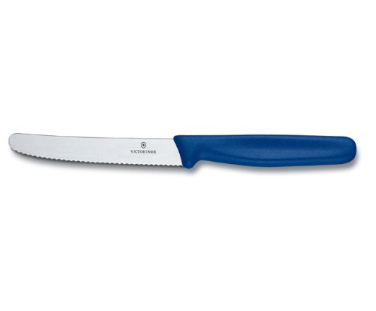 Victorinox Steak Knife Rounded 11cm Blue|Table Cutlery|Barnco