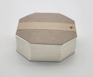 Waxed Burger Paper Two-Ply 5" Oct|Patty Dividers|Barnco